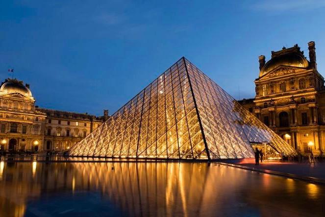 Pryramid of the Louvre, Paris Private Tour