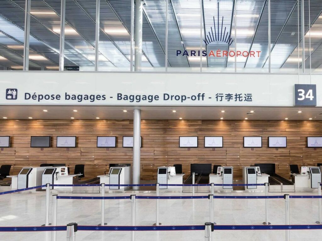 Paris main international airport