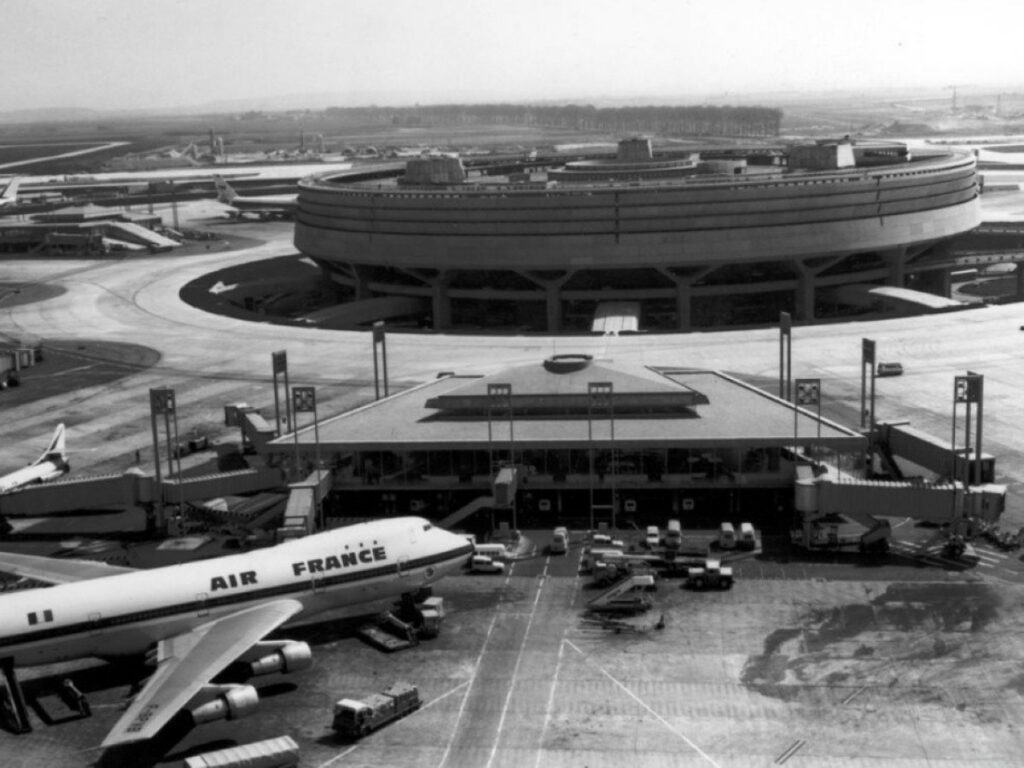 Paris main international airport