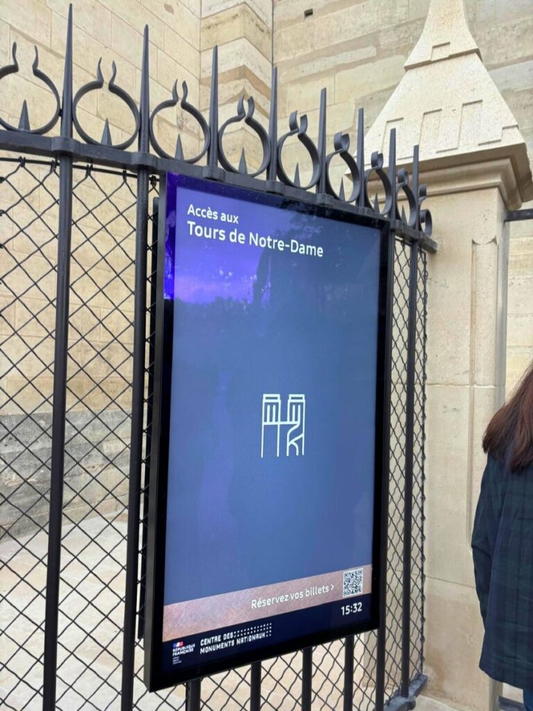 Access Point of Notre Dame Bell Towers