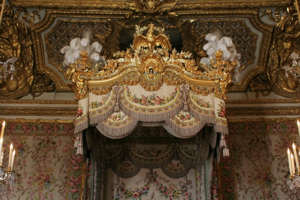 Marie Antoinette Bedroom canopy