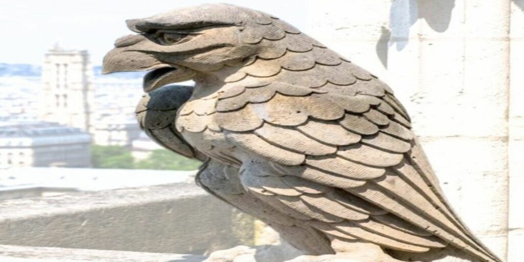 Grotesque of Notre Dame cathedral