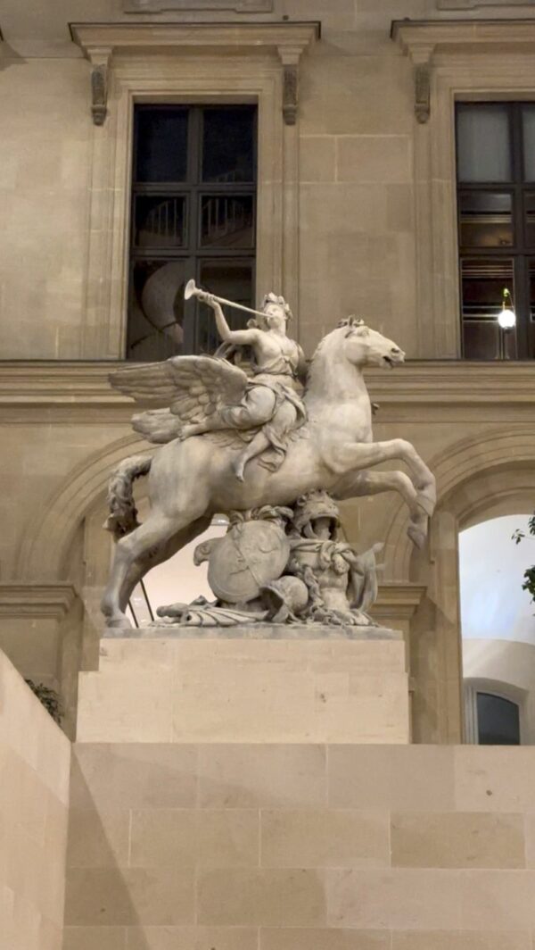 The Louvre Museum at Night