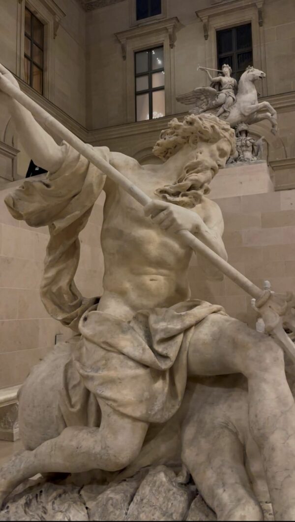 Louvre Museum at Night