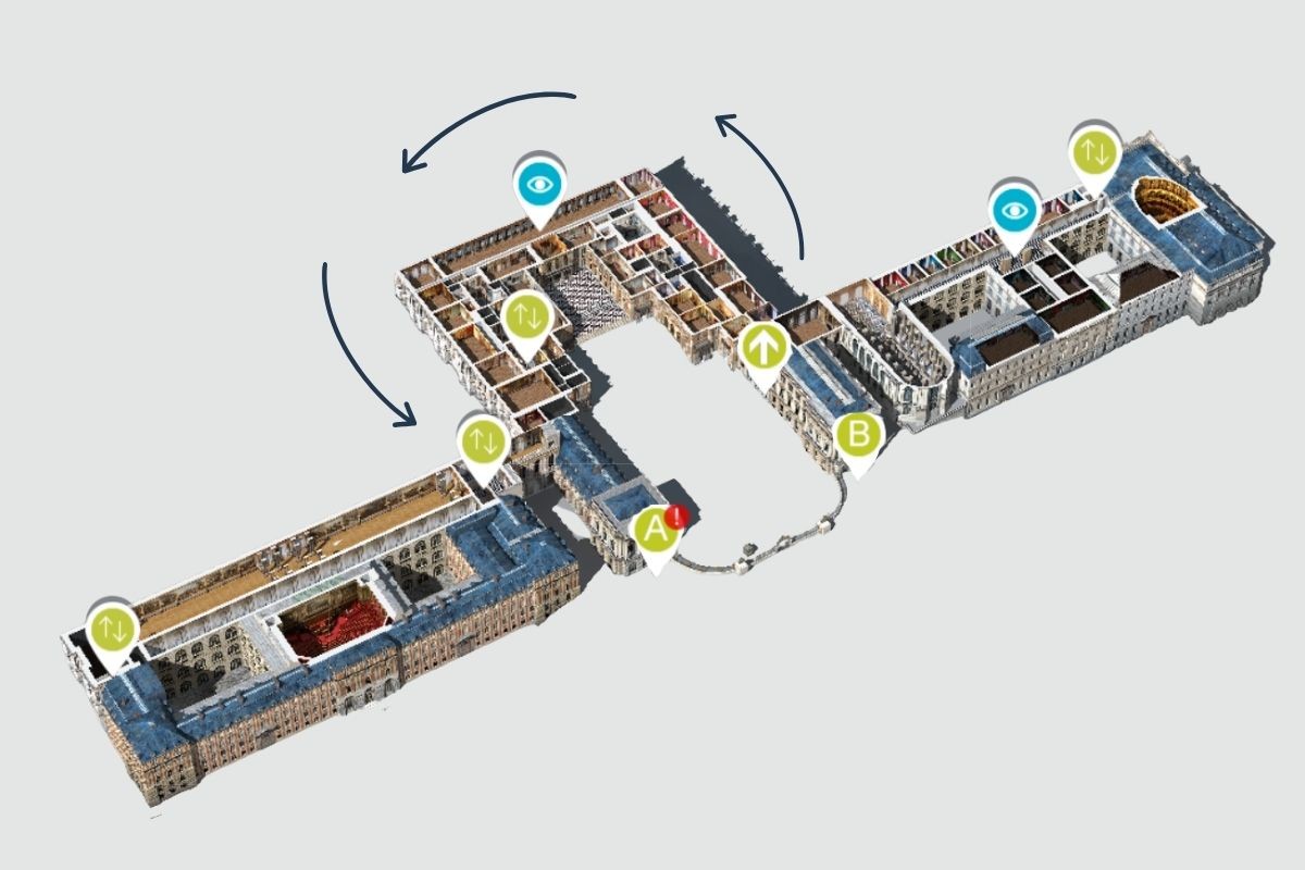 Palace of Versailles Map