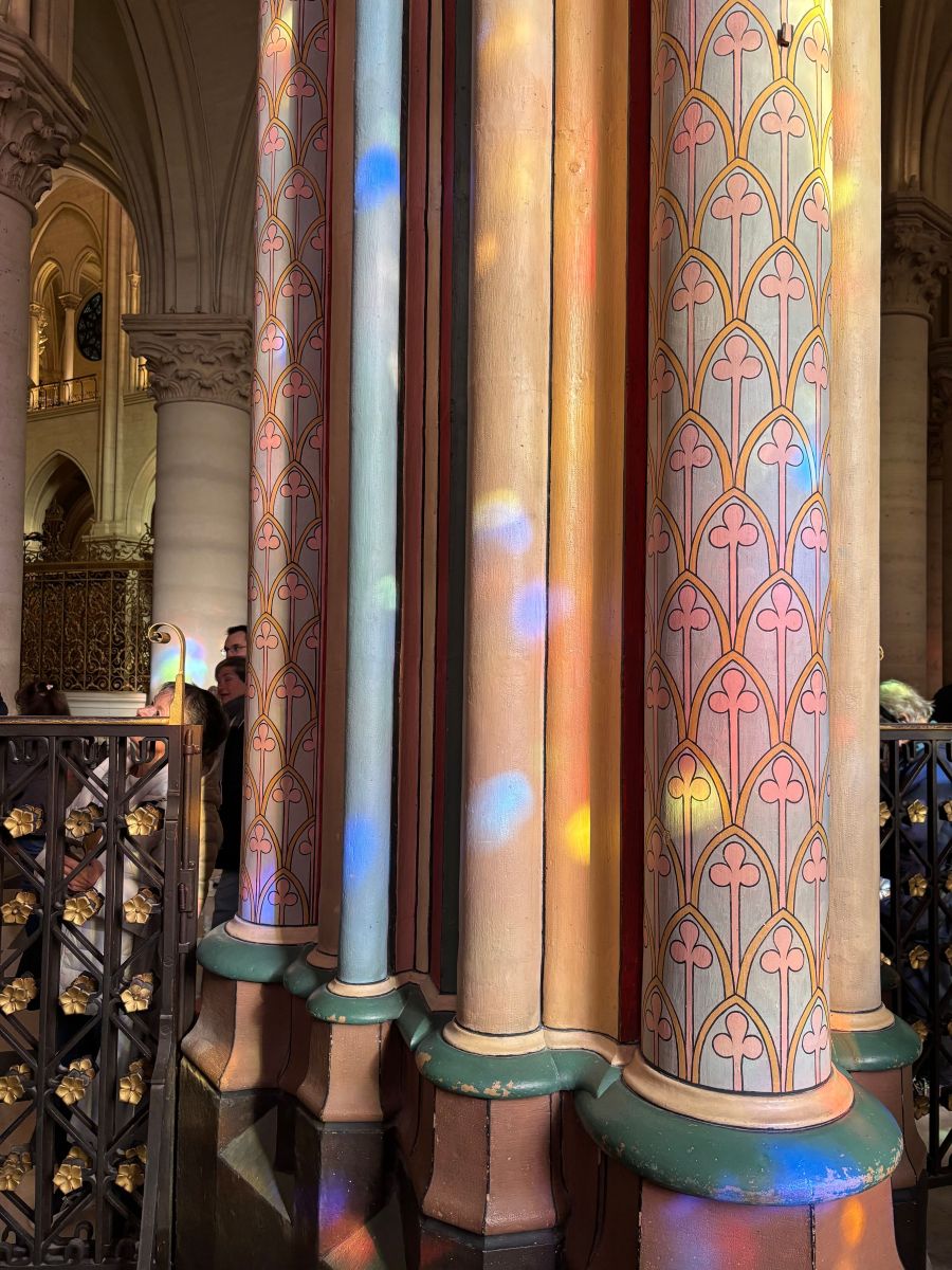 Notre Dame Cathedral stained glass