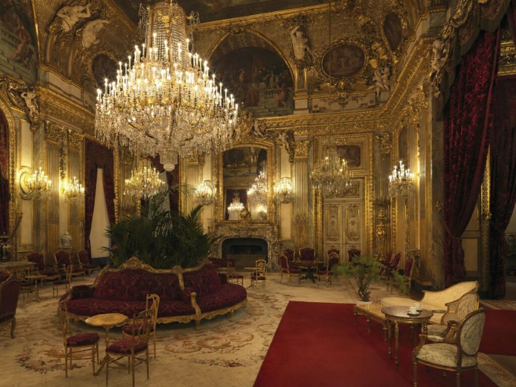 Louvre Museum at Night