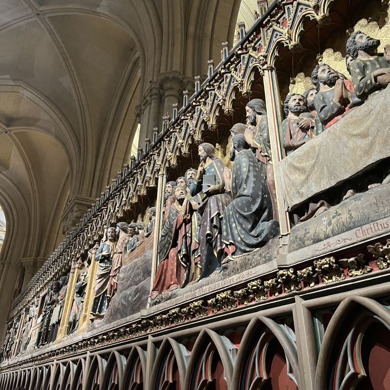 Choir enclosure of Notre Dame