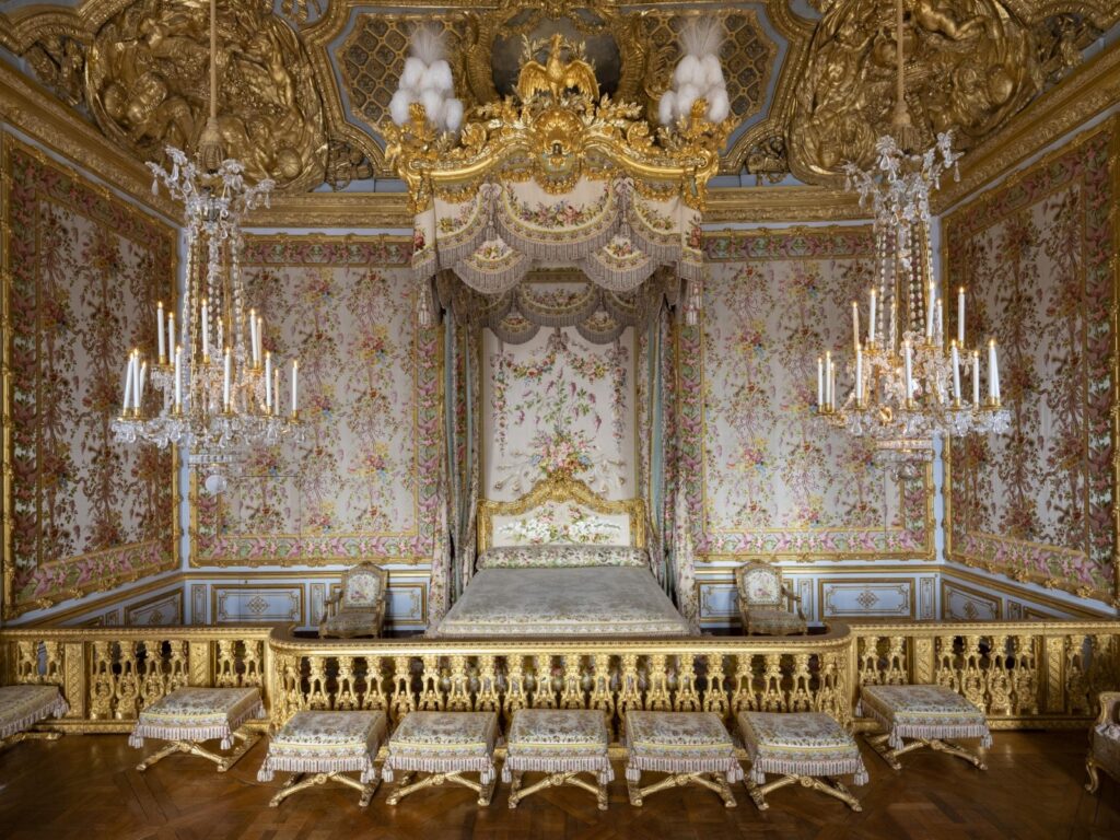 The Queen’s Bedchamber in the Palace of Versailles (Photo Credit: The Chateau de Versailles)