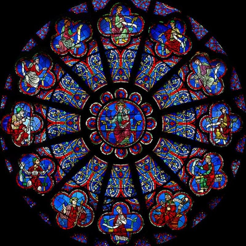 Notre Dame Paris West Rose Window