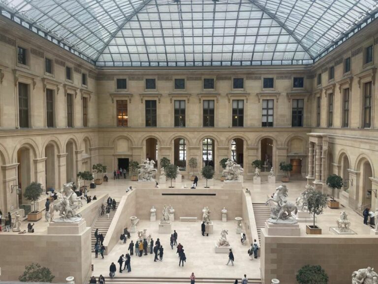 Louvre Museum at Night