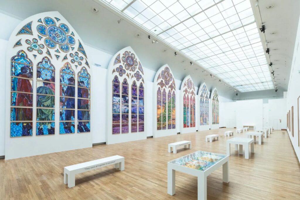 Notre Dame Stained Glass