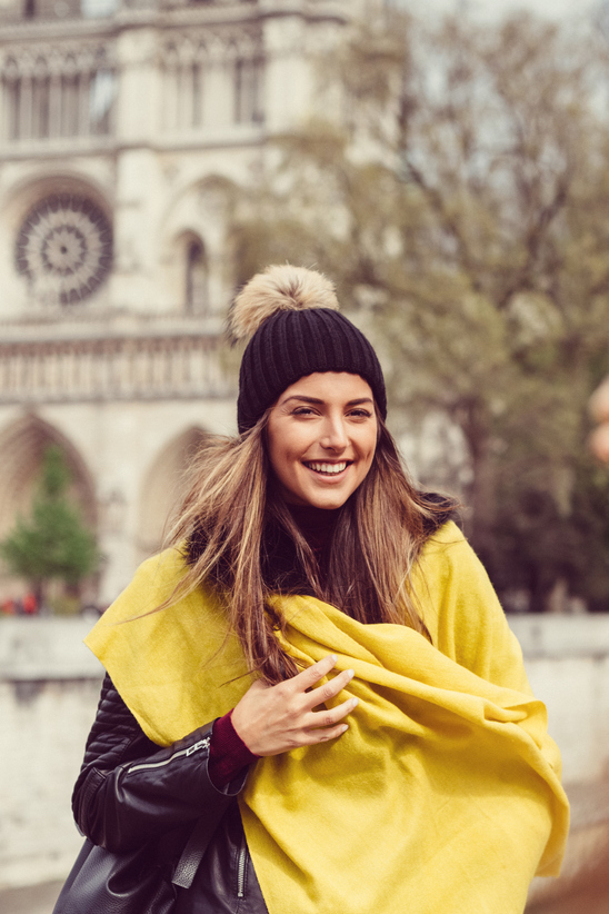 Zoe at Notre Dame Paris