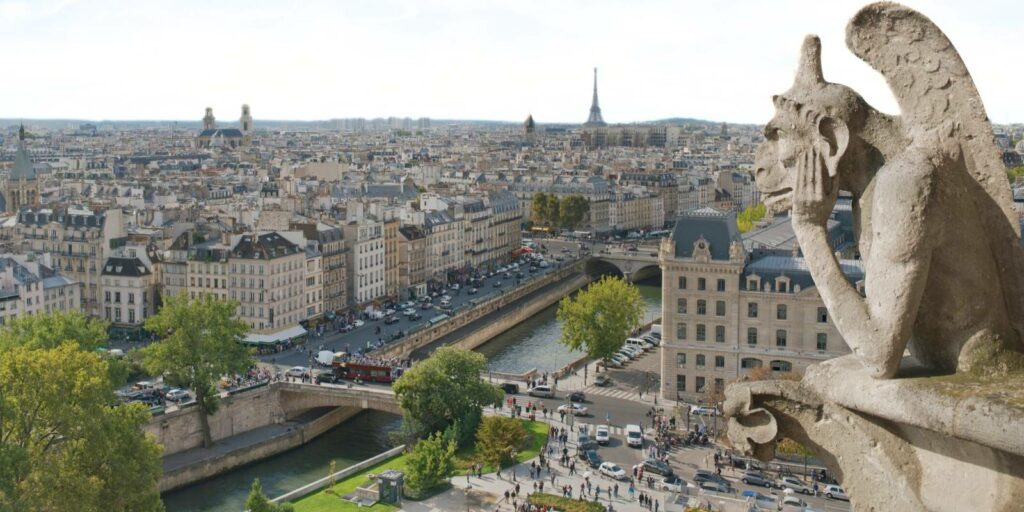 The famous chimera called The Thinker