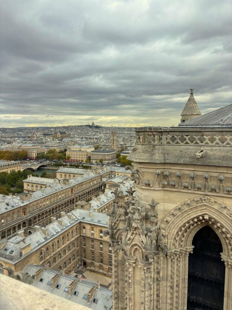 View from South Bell Tower overlooking the Sacre Coeur
