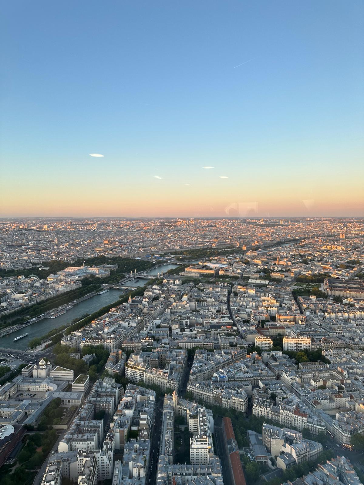 View from the Eiffel Tower