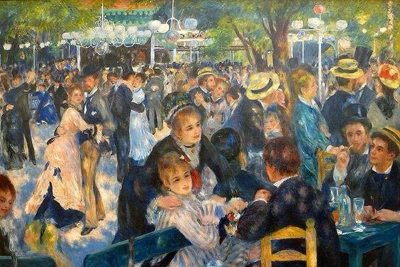 Bal du Moulin de la Galette- Renoir- Montmartre