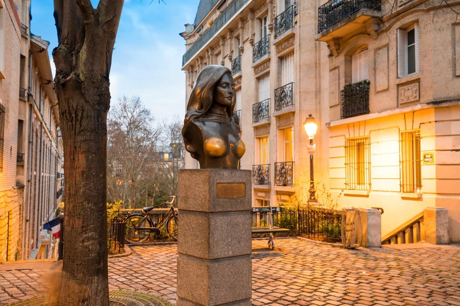 Buste de Dalida- Montmartre