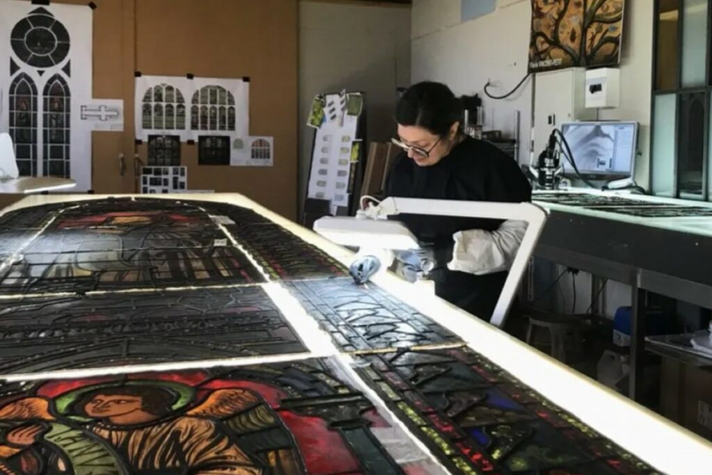 Notre Dame Stained Glass