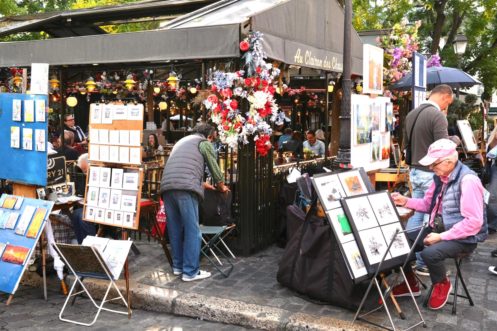 Place du Tertre- Monmartre