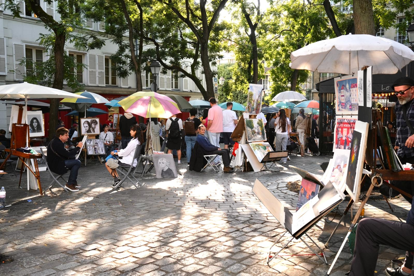 Place du Tertre- Montmartre