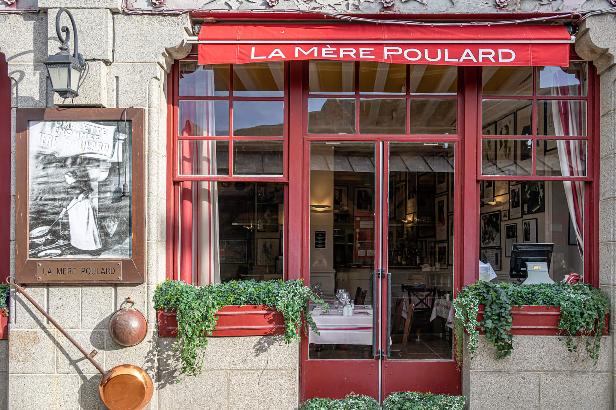 Lunch at La Mère Poulard