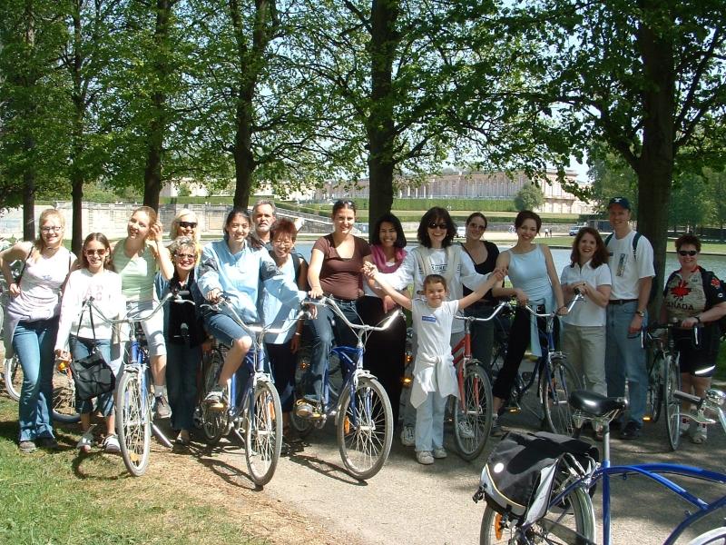 bicyclette parc versailles